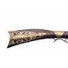 Image 2 : Full Stock Kentucky Rifle in percussion with  barrel signed in script “A Daniel” and No. 7  engraved