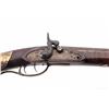 Image 3 : Full Stock Kentucky Rifle in percussion with  barrel signed in script “A Daniel” and No. 7  engraved