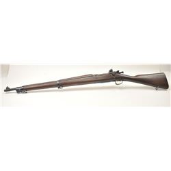 U.S. Remington Model 03-A3 bolt action rifle, .30 caliber, Serial #3958676. The rifle is in fine