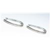 Image 1 : Dazzling Hoop Diamond Earrings micro set with  44 ‘IDEAL’ cut Diamonds weighing approx.  0.50 carats