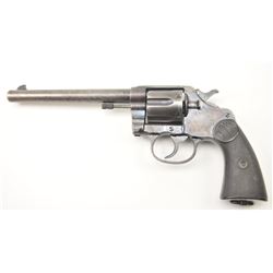 American Express Company Marked Colt New  Service DA revolver, .45 Colt caliber, Serial  #18039.  Th