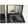 Image 11 : Very rare and desirable Heckler Koch P7K3  squeeze cocking semi automatic pistol three  caliber set,