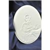 Image 2 : Oval lithophane of Samuel Colt from the 19th  century considered 1 of the earliest pieces  of Colt m