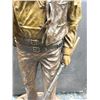 Image 6 : Classic full figure bronze sculpture of “John  Wayne American” copyright 1979 by Bianchi  Frontier m