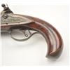Image 2 : As found 18th century American “Kentucky”  flintlock pistol with side plate stamped,  “Revolutionary