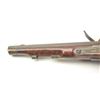 Image 4 : As found 18th century American “Kentucky”  flintlock pistol with side plate stamped,  “Revolutionary