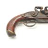 Image 6 : As found 18th century American “Kentucky”  flintlock pistol with side plate stamped,  “Revolutionary