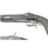 Image 20 : Pair of mid-19th century percussion  Dueling/Target pistols with fined carved  ebony stocks, blue an