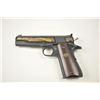 Image 1 : Colt “Ace” .22 caliber semi-automatic pistol  Signature series 1981 with gold ornamentation  and pre