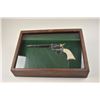 Image 17 : Colt Single Action Army Revolver Exhibition  engraved and silver inlaid with incised  carved ivory g
