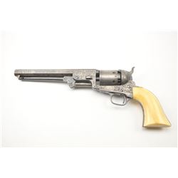 Colt 1851 Navy Percussion revolver in .36 caliber fully and deluxe Gustave Young engraved with New