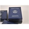 Image 3 : U.S. Mint silver dollar proofs in boxes.   Including:  1987, 1991, 2004, 2005, 2007,  2008, 2013, 20