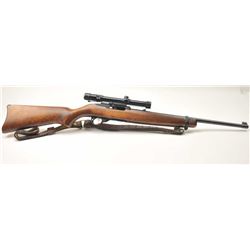 Ruger Model 10-22 semi-automatic carbine, .22 Long Rifle caliber, Serial #122-45711. The carbine