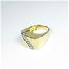 Image 1 : Exceptional Fine Modern Italian Made Diamond  Ring pave set with 16 ‘IDEAL’ cut Diamonds  weighing a