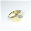 Image 2 : Exceptional Fine Modern Italian Made Diamond  Ring pave set with 16 ‘IDEAL’ cut Diamonds  weighing a