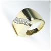 Image 3 : Exceptional Fine Modern Italian Made Diamond  Ring pave set with 16 ‘IDEAL’ cut Diamonds  weighing a
