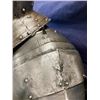 Image 2 : Authentic three-quarter suit of armor with  closed helmet showing Alsatian crest with  minor restora