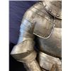 Image 8 : Authentic three-quarter suit of armor with  closed helmet showing Alsatian crest with  minor restora