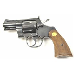 Very desirable Colt Python 2 ½” barrel, #93810, .357 Mag. cal., adjustable sights, with full check