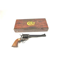 Colt SAA “New Frontier” 2nd Generation revolver in .45 Colt caliber with a 7 ½” barrel, blue and c