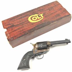 Colt 3rd Generation SAA Revolver in .44 Special caliber with a 4 ¾” barrel, blue and case colored