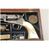 Image 13 : Colt 1849 Pocket Model Percussion revolver in  .31 caliber showing fully and finely deluxe  engravin