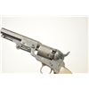 Image 3 : Colt 1849 Pocket Model Percussion revolver in  .31 caliber showing fully and finely deluxe  engravin