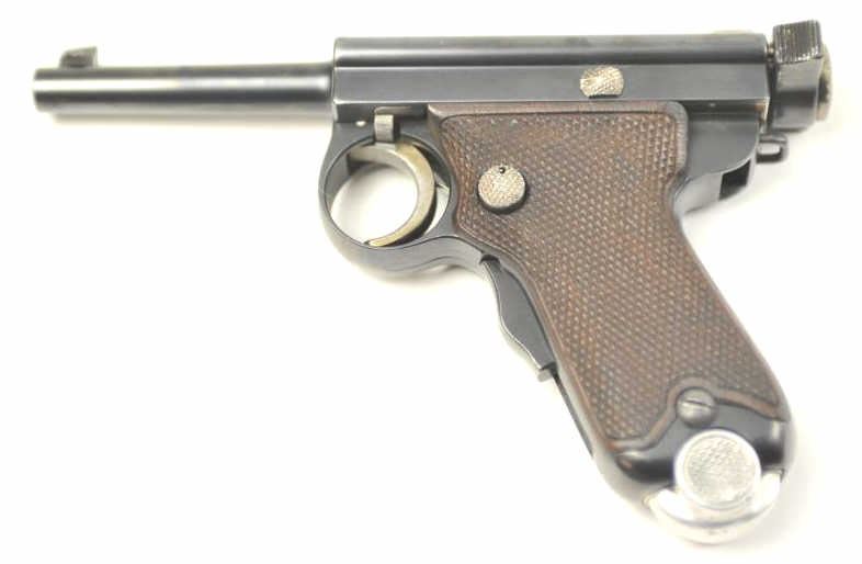 Japanese Type B Baby Nambu Pistol In 7mm With Kokura Arsenal Markings In Fine To Excellent Origi Japanese Type B Baby Nambu Pistol In 7mm With Kokura Arsenal Markings In Fine To Excellent Origi