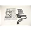 Image 1 : Smith & Wesson #2 Model, .32 rimfire caliber,  SA revolver with a period holster, Serial  #9676.  In
