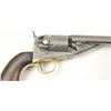 Image 4 : Colt 1861 Navy “U.S.N.” marked Revolver and  converted to .38 centerfire, S/N 4653. Gray  to brown p