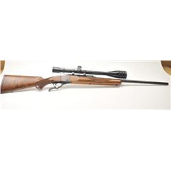 Ruger No.1 single shot rifle, .300 Weatherby Magnum caliber, Serial #133-02624. The rifle is in