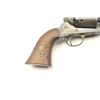 Image 7 : Whitney Civil War era revolver with “N.J.”  for New Jersey markings, S/N 12023. Gray  patina finish 