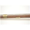 Image 21 : Early Germanic full stock musket with a full  stock and brass hardware.  The lock shows a  curved ba