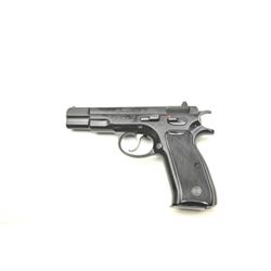 CZ Model 75 Double Action Semi-Auto Pistol in  9mm with high cap mag (Magazine Cannot be  transferre