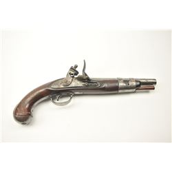 U.S. Model 1816 flintlock pistol in .54 caliber by S. North. The pistol shows S. North with an ea