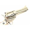 Image 2 : Ruger New Model Blackhawk Single Action  Revolver in .45 LC caliber with a 4 ¾”  barrel, white outli