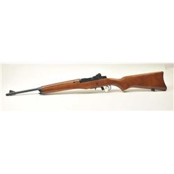 ): Ruger Mini-14 Ranch semi-automatic rifle, .223 caliber, Serial #180-51875. The rifle is in ne