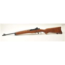 ):  Ruger Mini-14 Ranch semi-automatic rifle,  .223 caliber, Serial #180-51875.  The rifle  is in ne