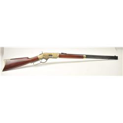 EMF Model 1866 lever action rifle by Uberti,  .45 Long Colt caliber, Serial #76096.   The  rifle is 