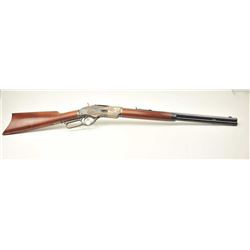 EMF Model 1866 lever action rifle by Uberti,  .45 Long Colt caliber, Serial #76096.   The  rifle is