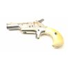 Image 1 : Colt 3rd Model Derringer in .41 rimfire  caliber showing factory nickel finish and  ivory grips, S/N