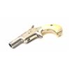 Image 3 : Colt 3rd Model Derringer in .41 rimfire  caliber showing factory nickel finish and  ivory grips, S/N