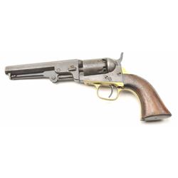Colt 1849 Pocket Model .31 caliber percussion with 1 line New York Address, 6 shot cylinder, and 5