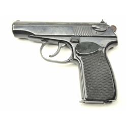 East German Makarov Semi-Auto pistol in 9 x  19 caliber, S/N EV4959 and 1964 dated.  90%-95% commerc