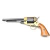 Image 1 : Confederate style replica Blackpowder  revolver in .36 caliber with brass frame by  Filli Pietta Ita