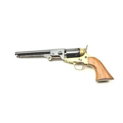 Confederate style Replica Percussion Revolver in .36 caliber by Filli Pietta Italy, S/N 320920. Ex