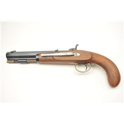 Lyman Hawken Style “Plains Pistol” in .54 caliber Percussion, S/N 254414. Excellent condition. No