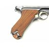 Image 7 : 9mm Luger by DWM, S/N 2166 showing excellent  old German factory quality refinish with  Siamese proo