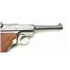 Image 9 : 9mm Luger by DWM, S/N 2166 showing excellent  old German factory quality refinish with  Siamese proo