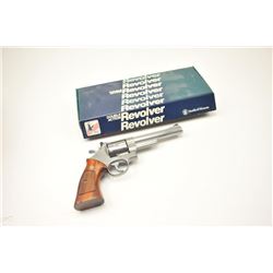 Smith & Wesson Model 657 Double Action Stainless Steel revolver in .41 Mag caliber with a 6” barre